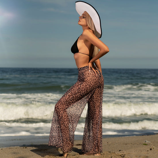 Arkea Mesh Pants - Tan-Through
