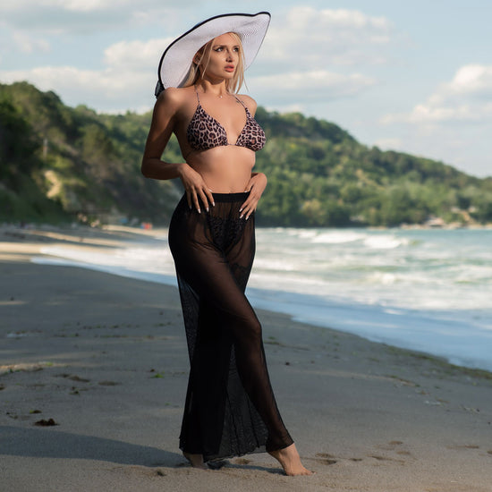 Arkea Mesh Pants - Tan-Through